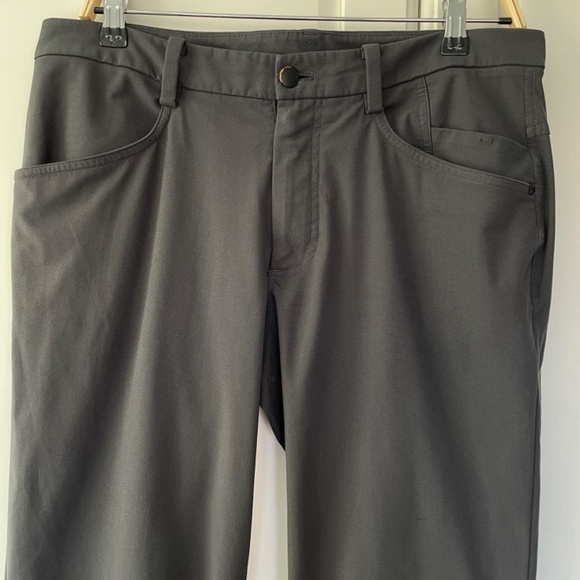 Lululemon Dark Grey ABC Pant, Size 34 - Picture 5 of 14